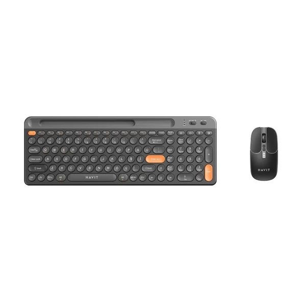 Havit KB835WB Siyah Kablosuz Klavye Mouse Seti OUTLET ürün görseli 1