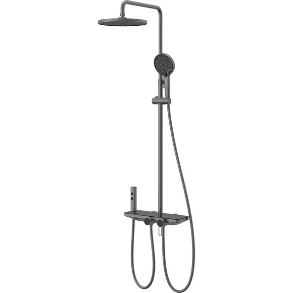 Fontana FJ-SS6157 Mat Füme Duş Ünitesi ürün görseli 1