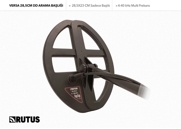 Rutus Versa 28,5CM DD Arama Başlığı (Sadece Başlık) ürün görseli 1