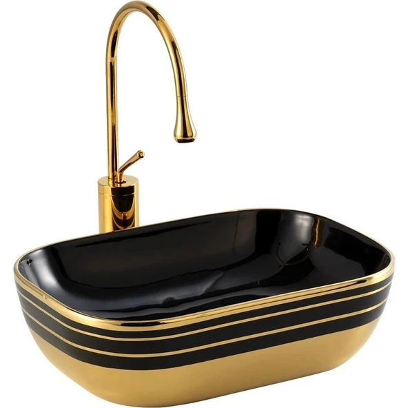 Lena Tezgah Üstü Lavabo EX-4700AS ürün görseli 1