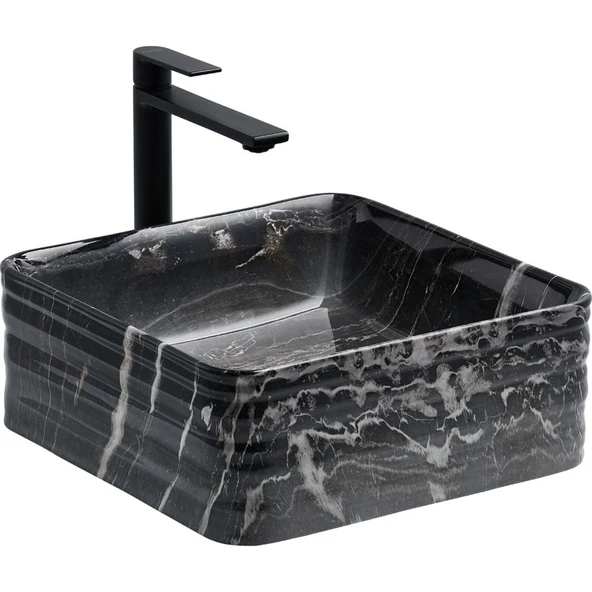 Lena E-2105M4 Tezgah Üstü Porselen Lavabo ürün görseli 1