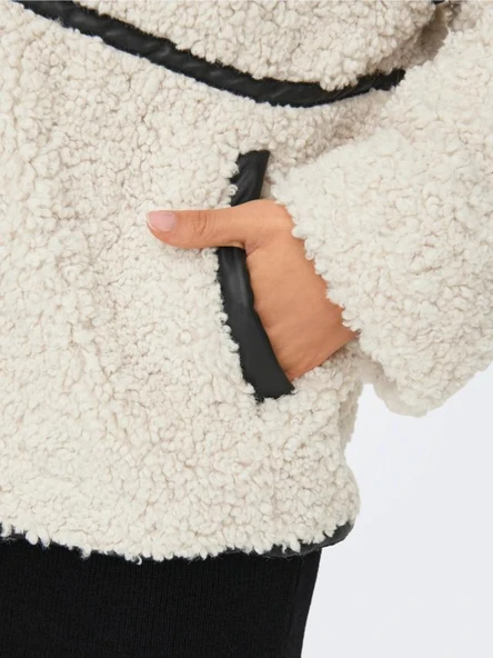 15322440 ONLPARIS TEDDY JACKET LIFE OTW CS - Resim 7