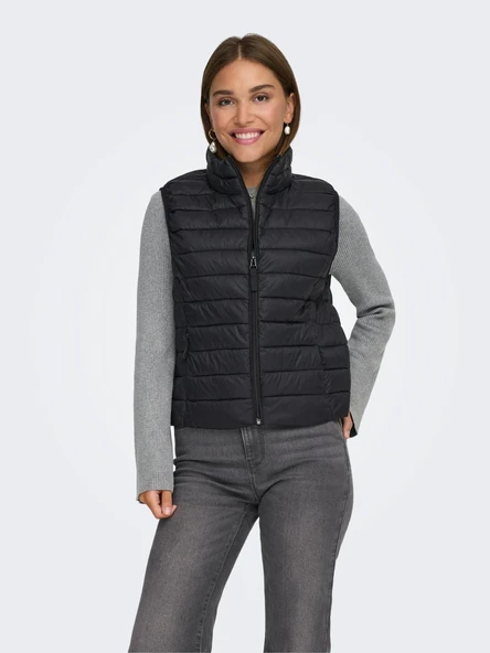 15351970 ONLTAHIA LW QUILTED WAISTCOAT OTW NOOS ürün görseli 1
