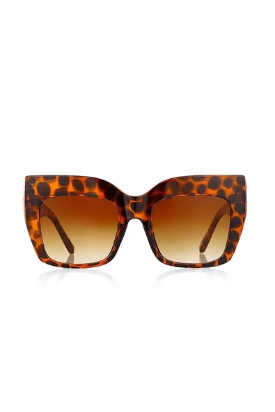 Royal Club de Polo Barcelona RPSC002503 Kadın Kahverengi leopar Güneş Gözlüğü ürün görseli 1
