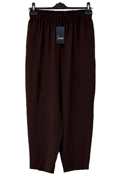 5596 SENTEZ DUTİ KETEN PANTOLON - Resim 2