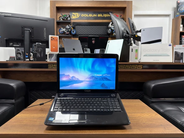 Casper Nirvana A15FB Intel Core i7 3630MQ 8GB RAM 240GB SSD GT630M 15.6” HD (İKİNCİ EL) ürün görseli 1