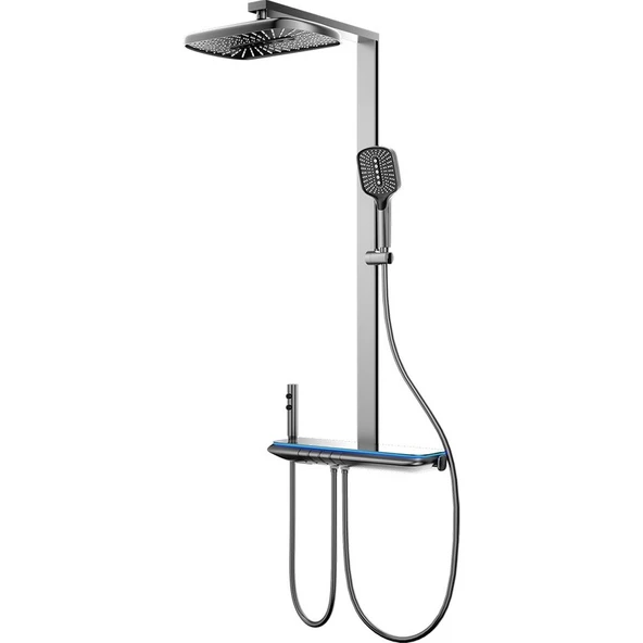 Fontana FJ-SS7157 Mat Füme Duş Ünitesi ürün görseli 1