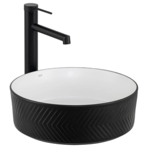 Eva Banyo Lena Tezgah Üstü Lavabo E-W5002SB ürün görseli 1