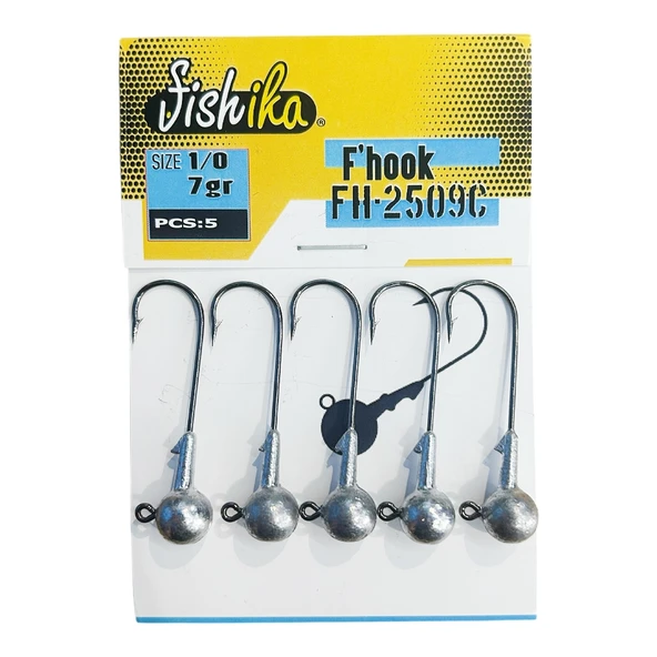 Fishika 2509 #1/0 7gr Jig Head ürün görseli 1