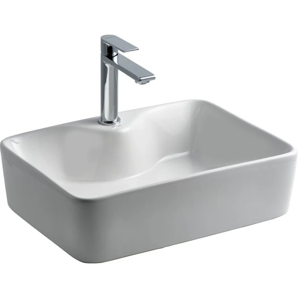 Lena E-5405 Tezgah Üstü Porselen Lavabo ürün görseli 1