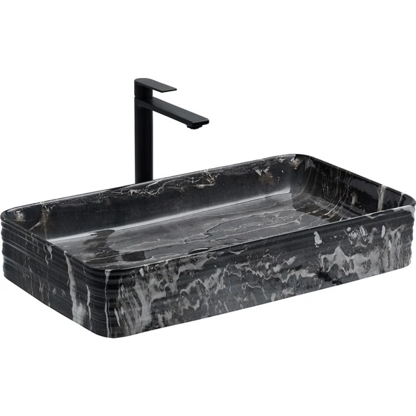 Lena E-2106M4 Tezgah Üstü Porselen Lavabo ürün görseli 1
