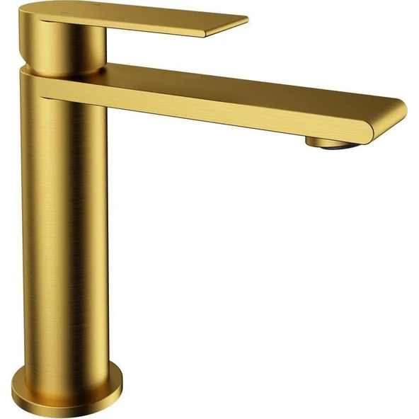 Fontana Lavabo Bataryası FJ-SS1012 (Fırçalanmış Altın) ürün görseli 1