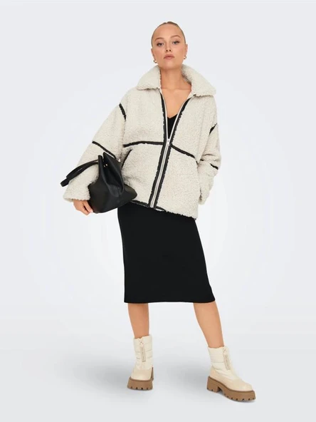 15322440 ONLPARIS TEDDY JACKET LIFE OTW CS - Resim 10