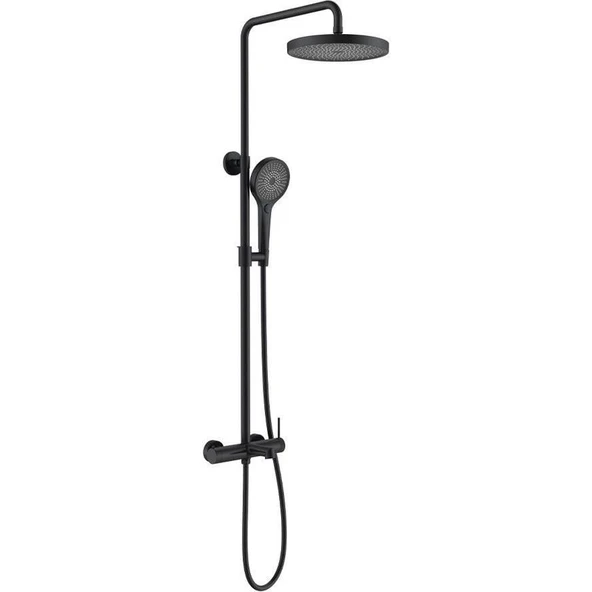 Fontana Duş Ünitesi (Mat Siyah) FJ-1055 ürün görseli 1