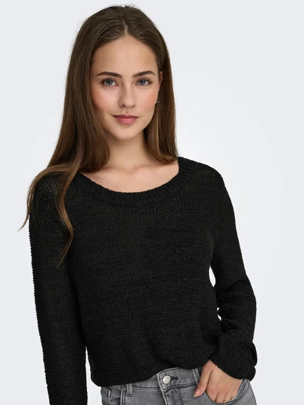 15113356 ONLGEENA XO L/S PULLOVER KNT NOOS - Resim 2