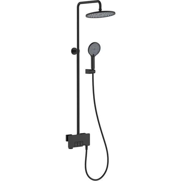 Fontana Duş Ünitesi (Mat Siyah) FJ-3155 ürün görseli 1