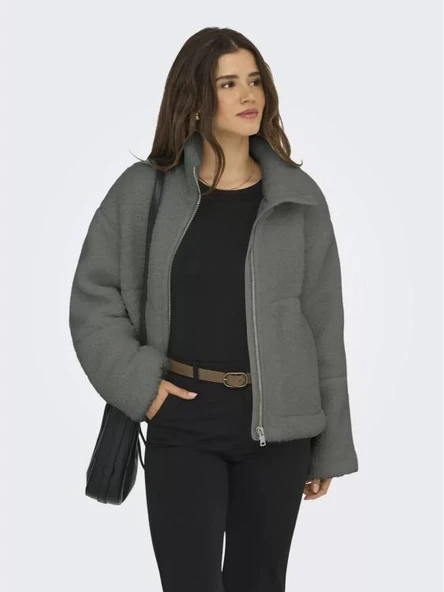 15349400 ONLASPEN LIFE TEDDY JACKET OTW - Resim 4