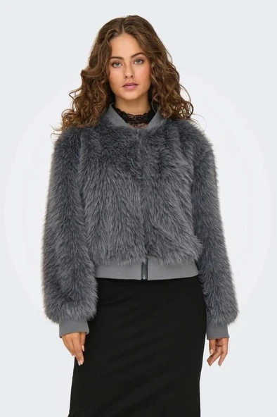 15322405 ONLMANNY FAUX FUR BOMBER CC OTW ürün görseli 1