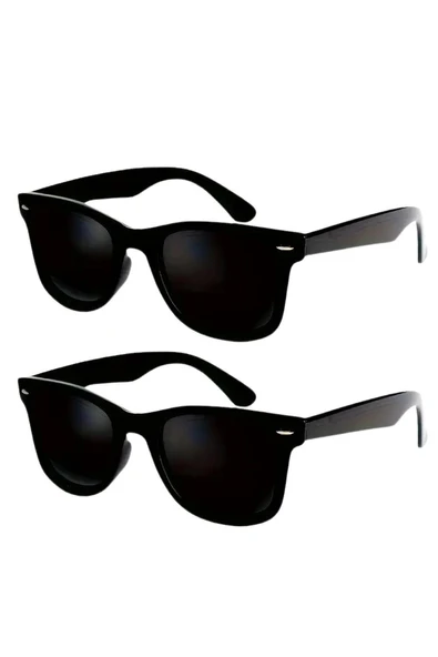 Vos Versa Siyah Unisex 2li Çİft Güneş Gözlüğü VVG011002 ürün görseli 1