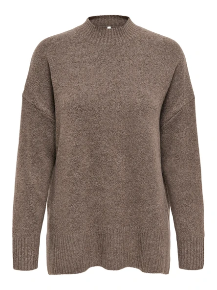 15352853 ONLHAZEL LS HIGHNECK OVERS PULL KNT NOOS - Resim 4