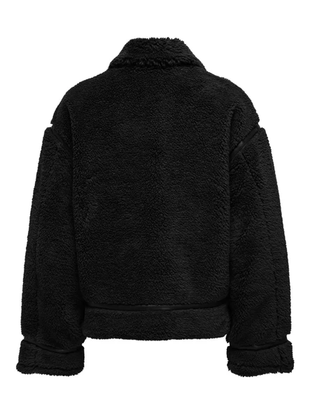 15326006 ONLMICHELLE TEDDY JACKET OTW - Resim 4