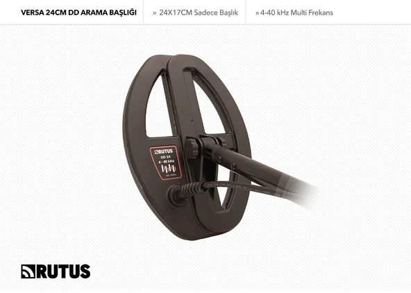 Rutus Versa 24CM DD Arama Başlığı (Sadece Başlık) ürün görseli 1