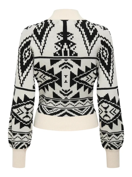 15324430 ONLFRIDA LIFE LS HIGHNECK CC KNT - Resim 11