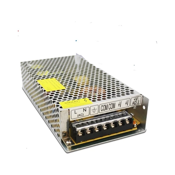 Adaptör 12V 20A Metal Kasa 12 Volt 20 Amper Şerit Led Güvenlik Kamerası Adaptörü ürün görseli 1