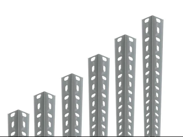 1 Adet Galvaniz Çelik Raf Profil  Galvaniz 250 cm  2.00 mm ürün görseli 1