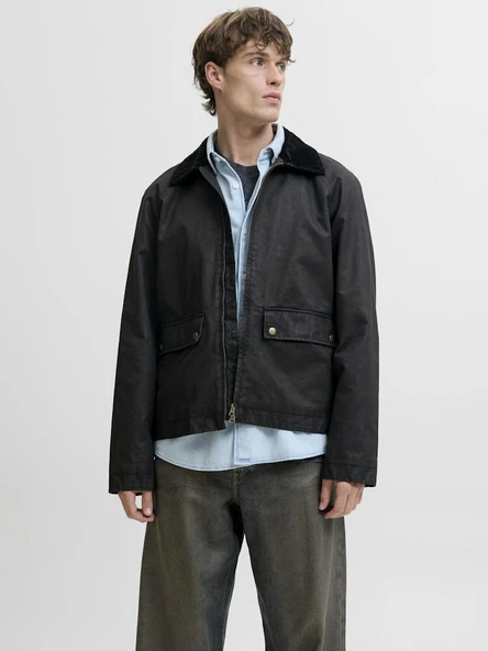 Jack Jones Bedford Waxed Erkek Ceket 12287647 ürün görseli 1