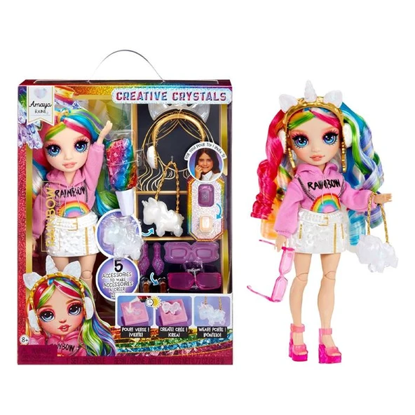 Rainbow High Creative Crystals Amaya Raine 121411 ürün görseli 1