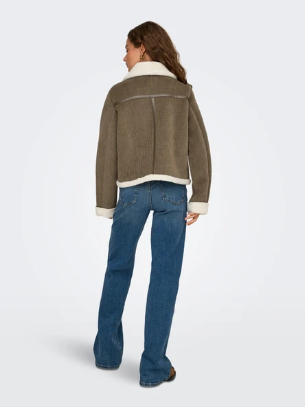 15348995 ONLKINGSTON CORD BOND JACKET CC OTW - Resim 4