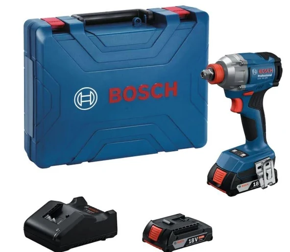 Bosch GDX 18V-285 Akülü 2*2Ah Darbeli Somun Sıkma - 06019N2122 ürün görseli 1