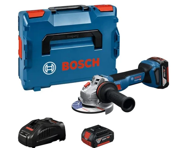 Bosch Professional GWS 18V-11 S Çift Akülü 5ah Taşlama - 06019N4002 ürün görseli 1