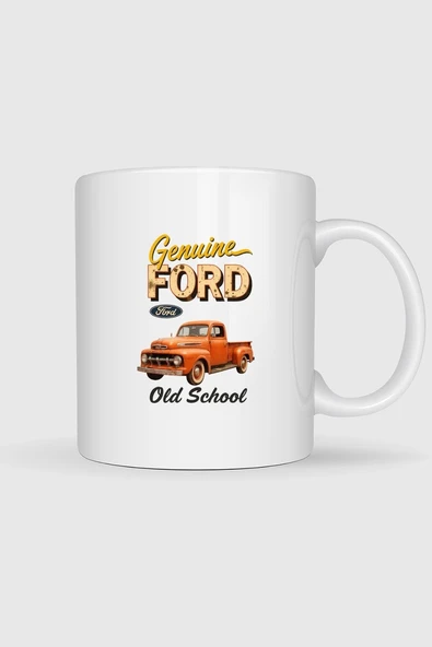 Ford Genuine Old School Kamyonet Tasarımlı Kupa Bardak ürün görseli 1