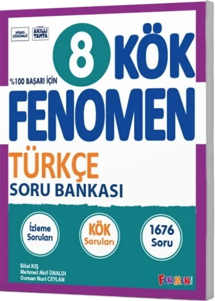 8. Sınıf Türkçe KÖK Soru Bankası Fenomen Okul Yayınları ürün görseli 1