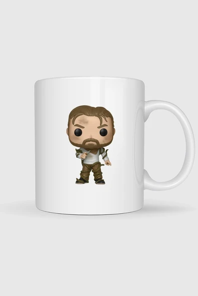 Onbir Şef Hopper Funko Stranger Things Tasarımlı Kupa Bardak ürün görseli 1