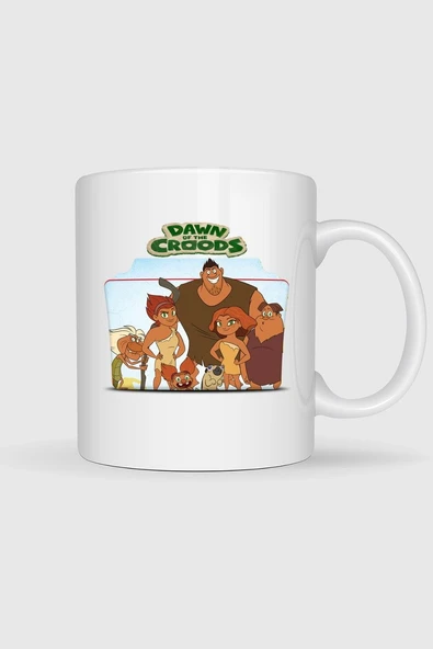 Dawn Of The Croods Tasarımlı Kupa Bardak ürün görseli 1