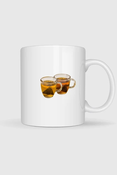 Arpa Çayı İnfüzyon Earl Grey Çay Tasarımlı Kupa Bardak ürün görseli 1