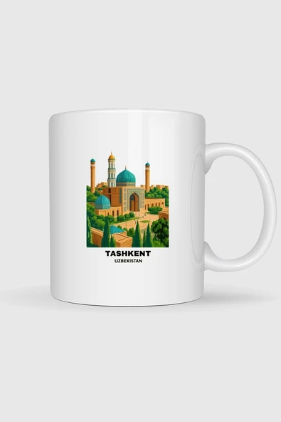 Tashkent Uzbekistan Tasarımlı Kupa Bardak ürün görseli 1
