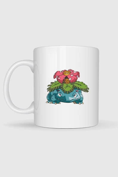 Venusaur Tasarımlı Kupa Bardak - Resim 2
