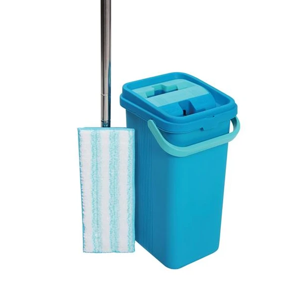 Palet Mop Temizlik Kovası 12 LT – Özel Mikrofiber Başlıklı Hızlı ve Hijyenik Temizlik Seti ürün görseli 1