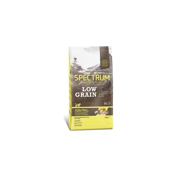 SPECTRUM Low Grain Tavuk&hindi Yavru Kedi Maması 2 kg ürün görseli 1