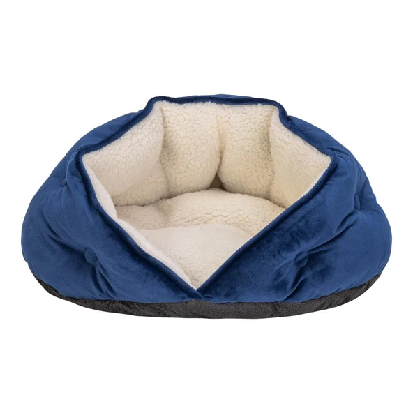 Pet Comfort Paris Kedi ve Köpek Yatağı Lacivert 50cm ürün görseli 1