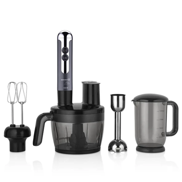 KORKMAZ A457-07 MİA MULTİ BLENDER SET COSMİCA/KROM ürün görseli 1
