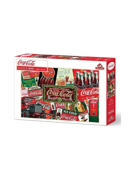Art Puzzle Soğuk İçiniz, Coca-Cola - 500 Parça 5931 ürün görseli 1