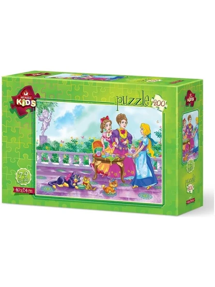 Art Puzzle Kids Hizmetçi Prenses 200 Parça Puzzle - 5677 ürün görseli 1