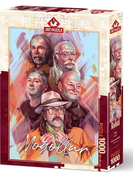 Art Puzzle Moğollar 1000 Parça Puzzle - 4585 ürün görseli 1