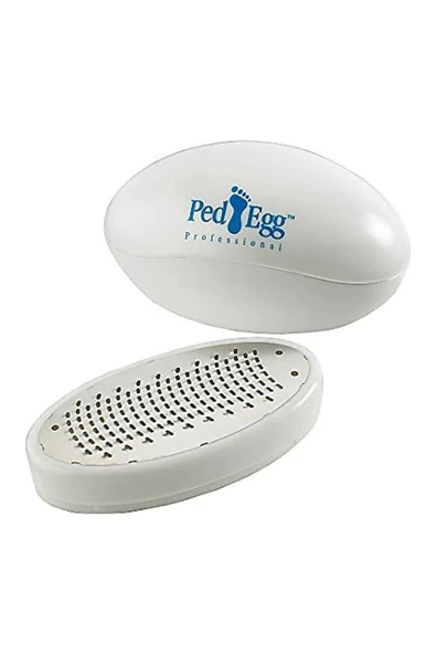 Vos Versa Ped Egg Pratik Kolay Ayak Bakım Törpüsü Topuk Rendesi Bakım Aleti Beyaz VVHM0007 ürün görseli 1