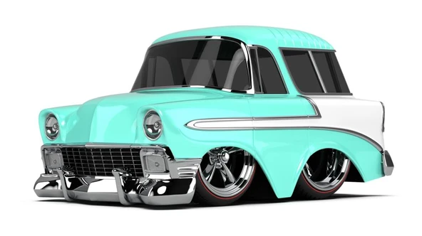 Adore Oyuncak CarTuned S2 1956 Chevy Nomad - Mavi Custom Araba ICT530091 ürün görseli 1